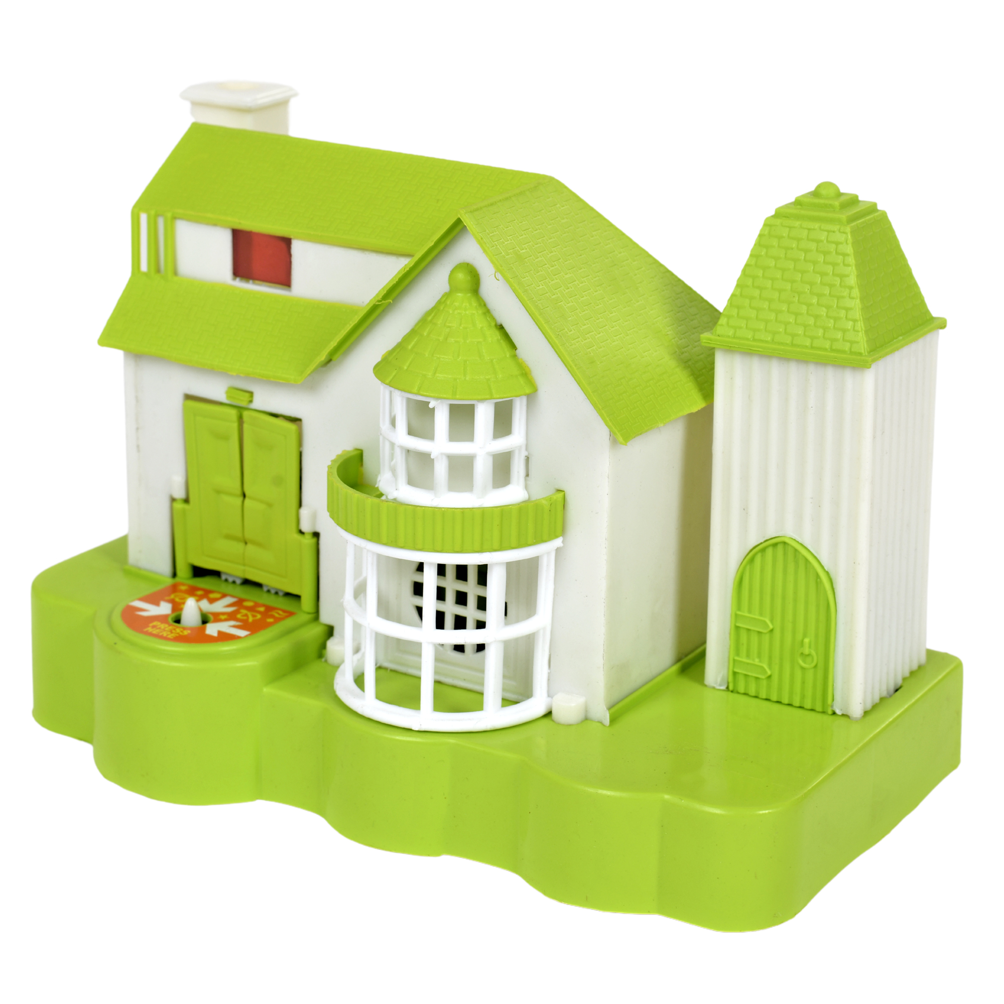 Green Puppy House Coins Bank