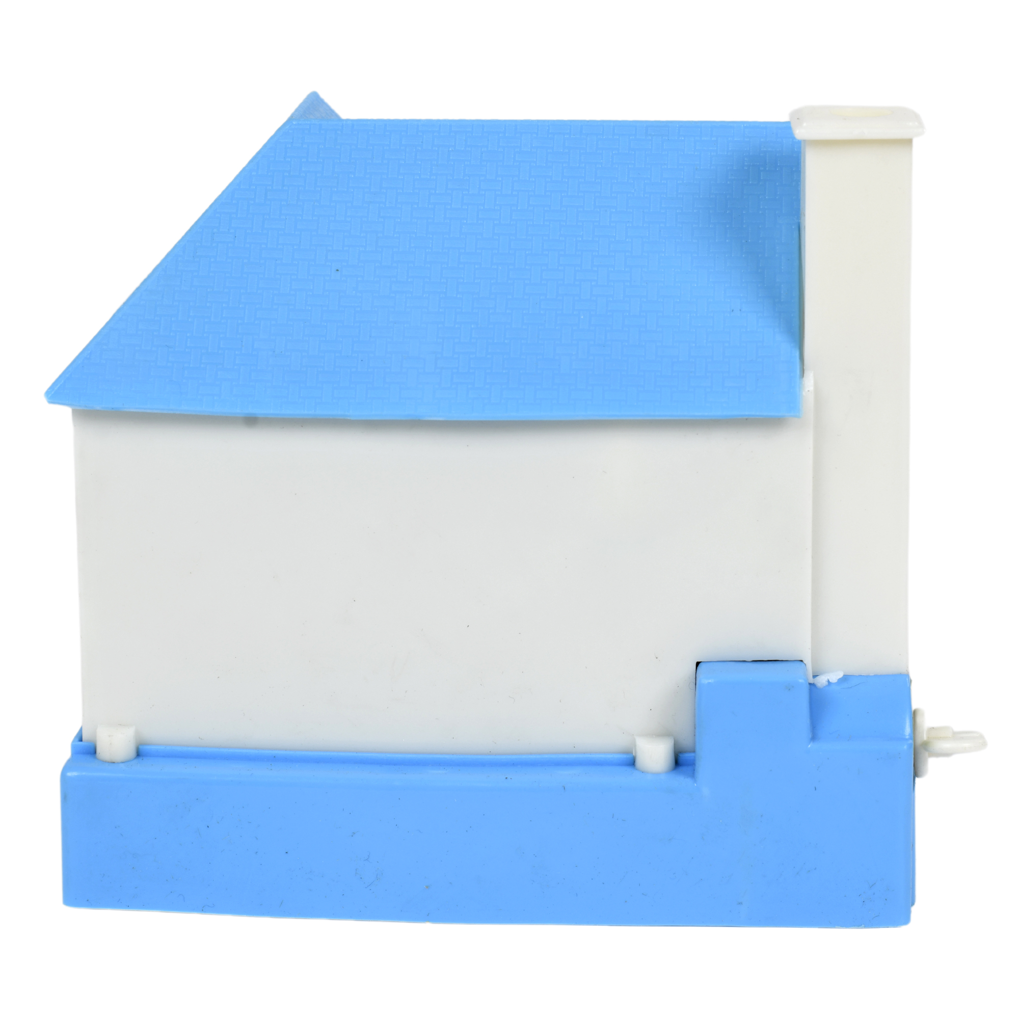 Blue Puppy House Coins Bank